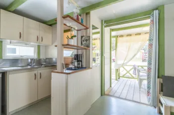 Mietunterkunft - Chalet 2 Zimmer - Camping  L'Hermitage