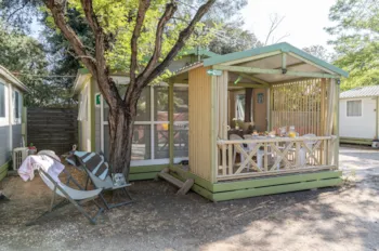 Mietunterkunft - Chalet Grand Confort Noumea 2 Zimmer/ Tv/ Klimaanlage - Camping  L'Hermitage