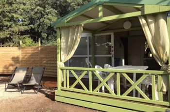 Mietunterkunft - Pmr Grand Confort 2 Zimmer / Tv / Klimaanlage - Camping  L'Hermitage