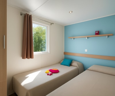 Mobile home Cottage 3 - 33m² - 3 bedrooms,  air conditioning and television