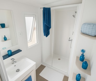 Mobile home Cottage 3 - 33m² - 3 bedrooms,  air conditioning and television