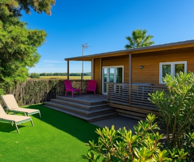 Mobile home Cottage 2 VIP - 33m² - 2 bedrooms,  air conditioning and luxury facilities