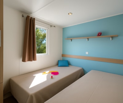 Mobile home Cottage 2 - 27m² - 2 bedrooms, air conditioning and television