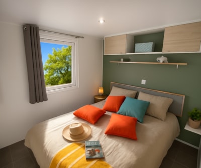 Mobile home Cottage 3 VIP - 33m² - 3 bedrooms,  air conditioning and luxury facilities