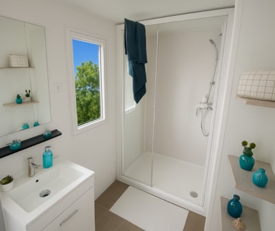 Mobile home Cottage 3 VIP - 33m² - 3 bedrooms,  air conditioning and luxury facilities