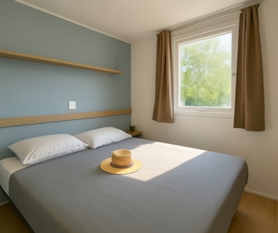 Mobile home Cottage 2+ - 29m² - 2 bedrooms,  air conditioning and television