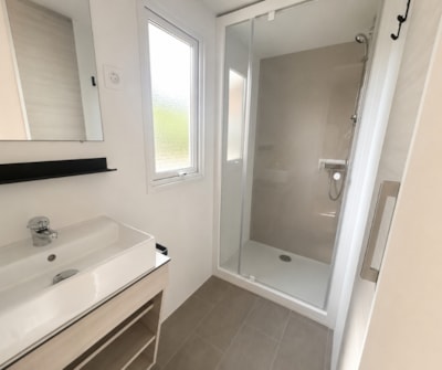 Mobile home Cottage 3 - 33m² - 3 bedrooms,  air conditioning and television