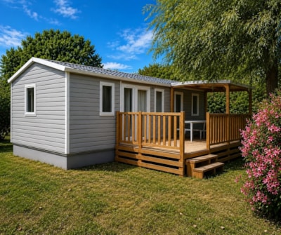 Mobile home Cottage 3 - 33m² - 3 bedrooms,  air conditioning and television