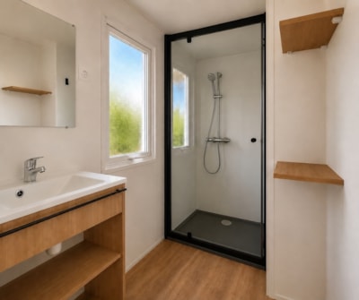 Mobile home Cottage 2+ - 29m² - 2 bedrooms,  air conditioning and television