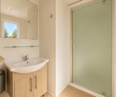 Mobile home Cottage 2 - 27m² - 2 bedrooms, air conditioning and television