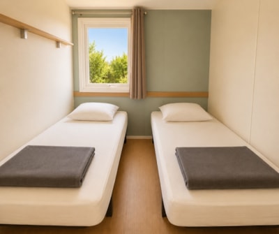 Mobile home Cottage 2 - 27m² - 2 bedrooms, air conditioning and television