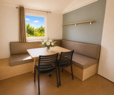 Mobile home Cottage 2 - 27m² - 2 bedrooms, air conditioning and television