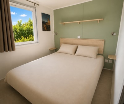 Mobile home Cottage 3 VIP - 33m² - 3 bedrooms,  air conditioning and luxury facilities