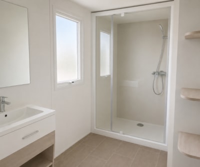 Mobile home Cottage 3 VIP - 33m² - 3 bedrooms,  air conditioning and luxury facilities