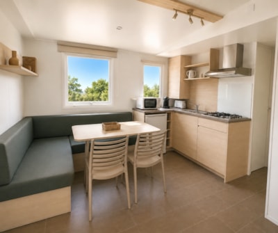 Mobile home Cottage 3 VIP - 33m² - 3 bedrooms,  air conditioning and luxury facilities