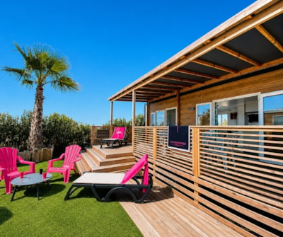 Mobile home Cottage 3 VIP - 33m² - 3 bedrooms,  air conditioning and luxury facilities