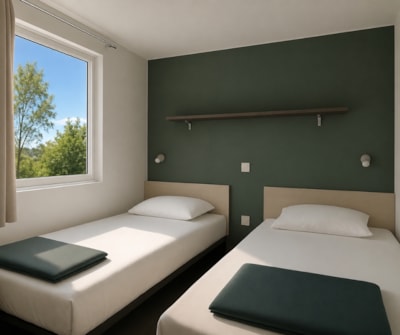 Mobile home Cottage 2 VIP - 33m² - 2 bedrooms,  air conditioning and luxury facilities