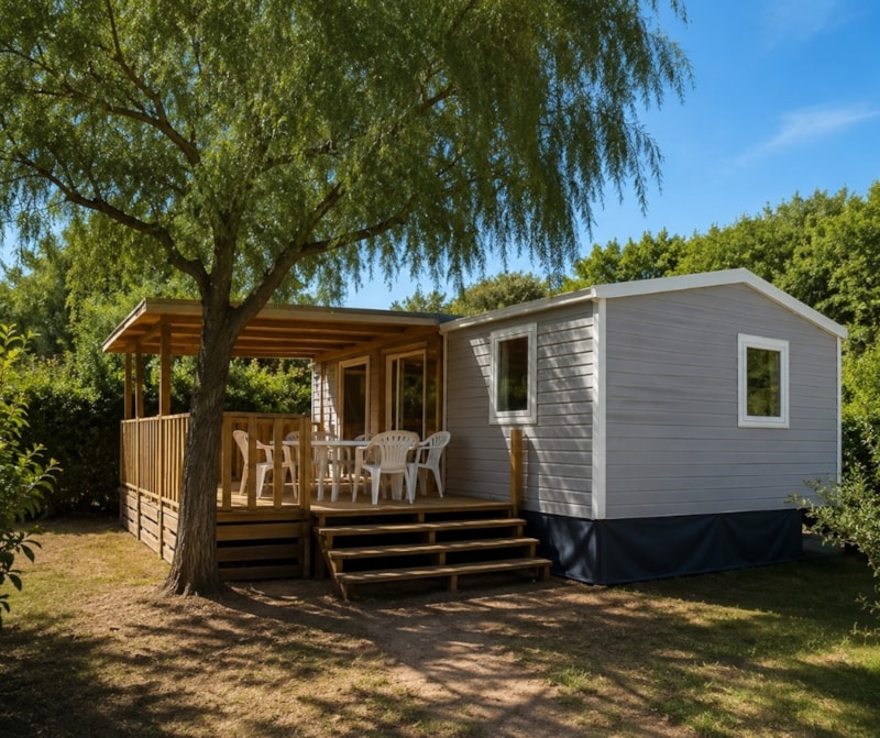 Casa mobile Cottage 1 - 24m² - 2 camere da letto, aria condizionata e televisione