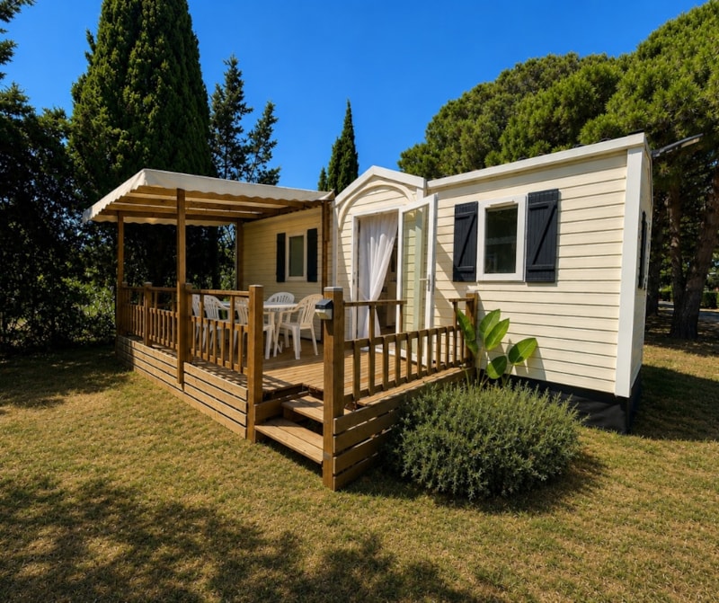 Mobile-home Confort 2 - 24m² - 2 slaapkamers