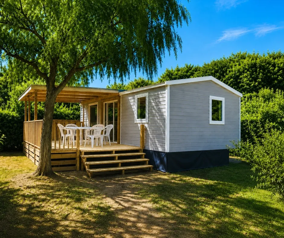 Mobilheim Cottage 1 - 24M² - 2 Schlafzimmer, Klimaanlage Und Fernseher