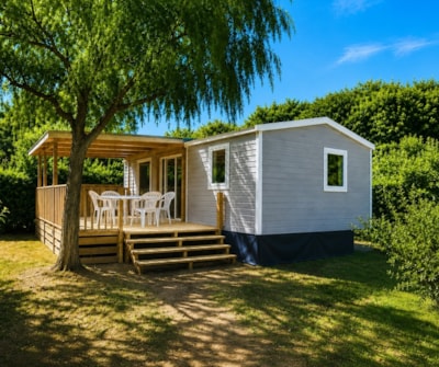 Mobile home Cottage 1 - 24m² - 2 bedrooms, air conditioning and television
