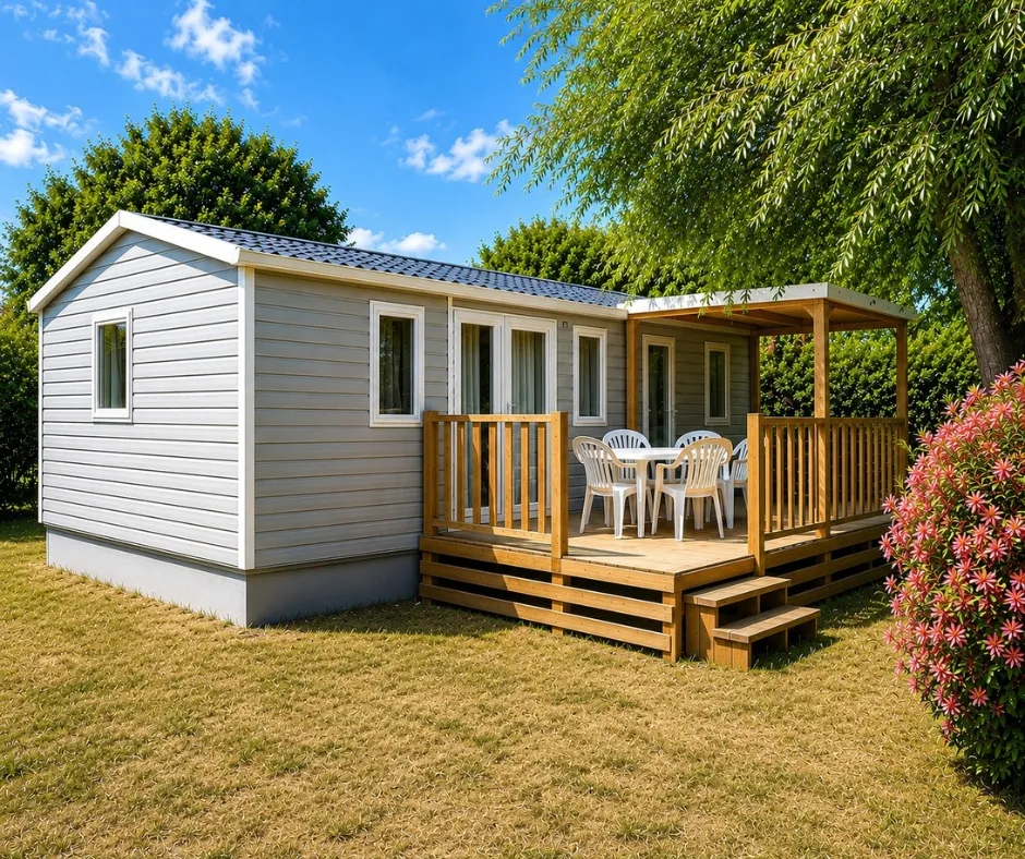 Mobilheim Cottage 3 - 33M² - 3 Schlafzimmer, Klimaanlage Und Fernseher
