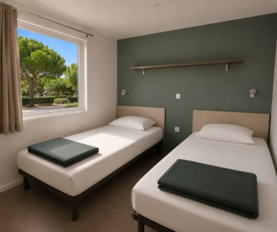 Mobile home Cottage 2 VIP - 33m² - 2 bedrooms,  air conditioning and luxury facilities