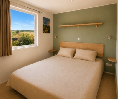Mobile home Cottage 3 VIP - 33m² - 3 bedrooms,  air conditioning and luxury facilities