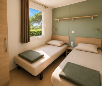 Mobile home Cottage 3 VIP - 33m² - 3 bedrooms,  air conditioning and luxury facilities