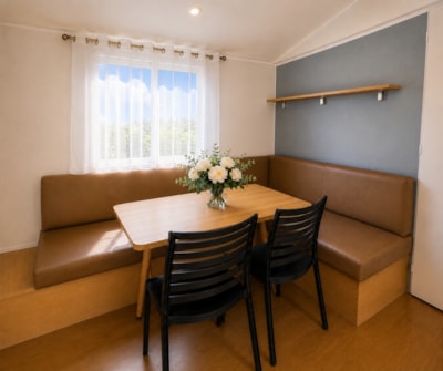 Mobile home Cottage 2 - 27m² - 2 bedrooms, air conditioning and television