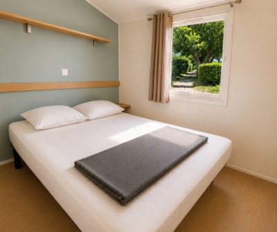 Mobile home Cottage 2 - 27m² - 2 bedrooms, air conditioning and television
