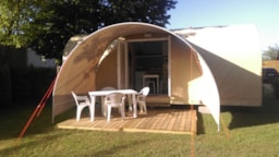 Huuraccommodatie(s) - Coco Sweet 16.75 M² - 2 (Slaap)Kamers (Zonder Sanitair) - Camping Veillon Plage
