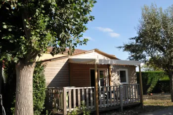 Mietunterkunft - Chalet Confort 30 M² - 2 Schlafzimmer - Camping Veillon Plage