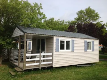 Mietunterkunft - Mobilheim Méditérranée 25 M² - 2 Zimmer - Camping La Mouette Rieuse