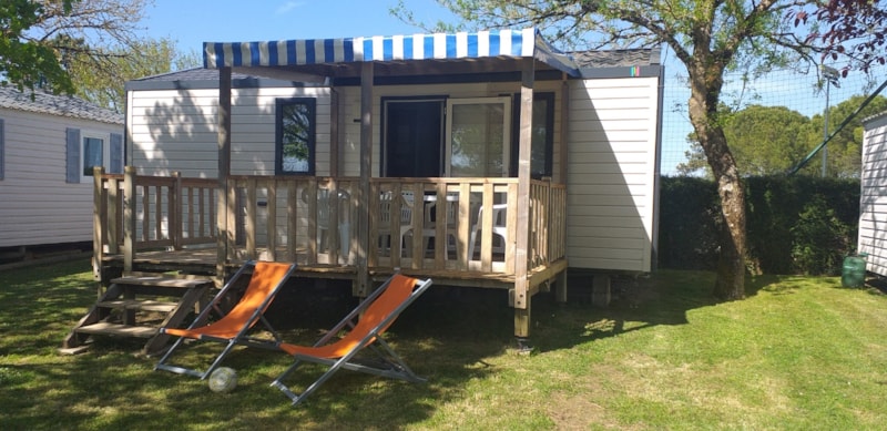 Mobilheim Vénézia 27 m² – 2 Schlafzimmer – Anreise sonntags im Juli und August