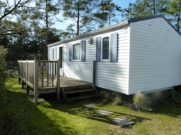 Huuraccommodatie(s) - Mobile Home With Covered Terrace - Camping Les Samaras