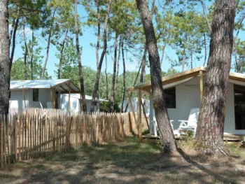 Mietunterkunft - Ecolodge Ohne Sanitäranlagen - Behindertengerecht - Camping Les Samaras
