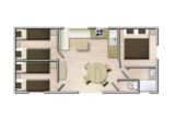 Mobile Home Océan 28M² - 3 Bedrooms Mobile Home Océan 28M² - 3 Bedrooms
