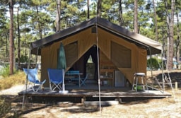 Accommodation - Sweet Wood & Canvas Tent - Huttopia Lac de Carcans
