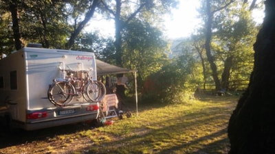 Nature pitch for caravans, tents, or motorhomes