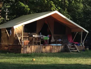 Accommodation - Safari Tent Cabanon - Les Chamberts camping et lodges