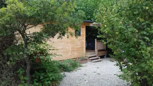 Accommodation - Comfortable Luxury Wooden Chalet - Air-Conditioned - image n°3 - Les Chamberts camping et lodges