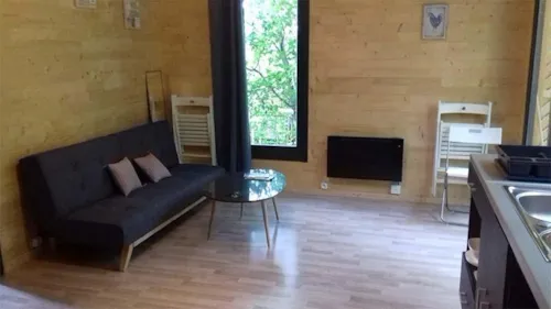 Accommodation - Comfortable Luxury Wooden Chalet - Air-Conditioned - image n°9 - Les Chamberts camping et lodges