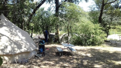 Nature pitch for caravans, tents, or motorhomes