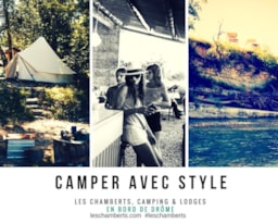 Les Chamberts camping et lodges - image n°2 - Roulottes
