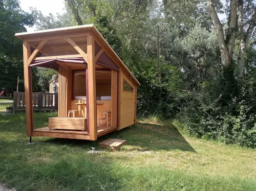Huuraccommodatie(s) - Cyclo Lodge - image n°1 - Les Chamberts camping et lodges