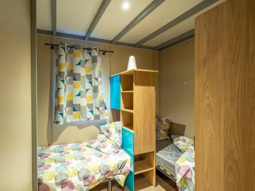 Accommodation - Luxury Mimosa Chalet Overlooking The River With Panoramic Views - Air-Conditioned - image n°6 - Les Chamberts camping et lodges