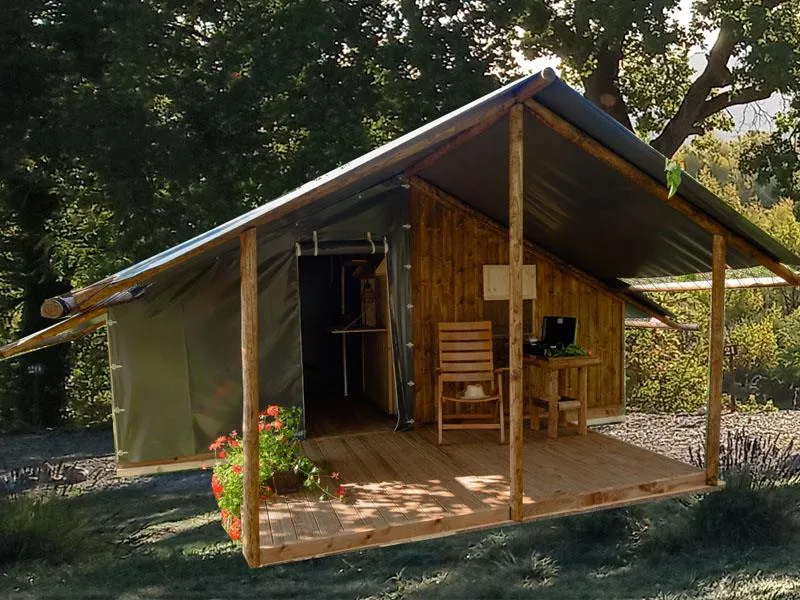 Cabane Cosy Nature Toile & Bois