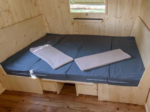 Huuraccommodatie(s) - Canvas En Houten Hut Gezellige Natuur - image n°5 - Les Chamberts camping et lodges