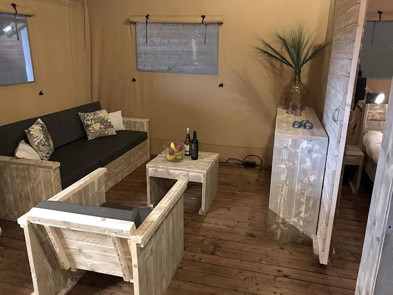 Tente Luxury Lodge Nature Avec Vue Rivière